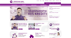 Desktop Screenshot of kombank.com